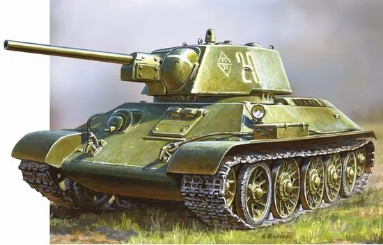 Zvezda - T-34 Soviet Medium Tank